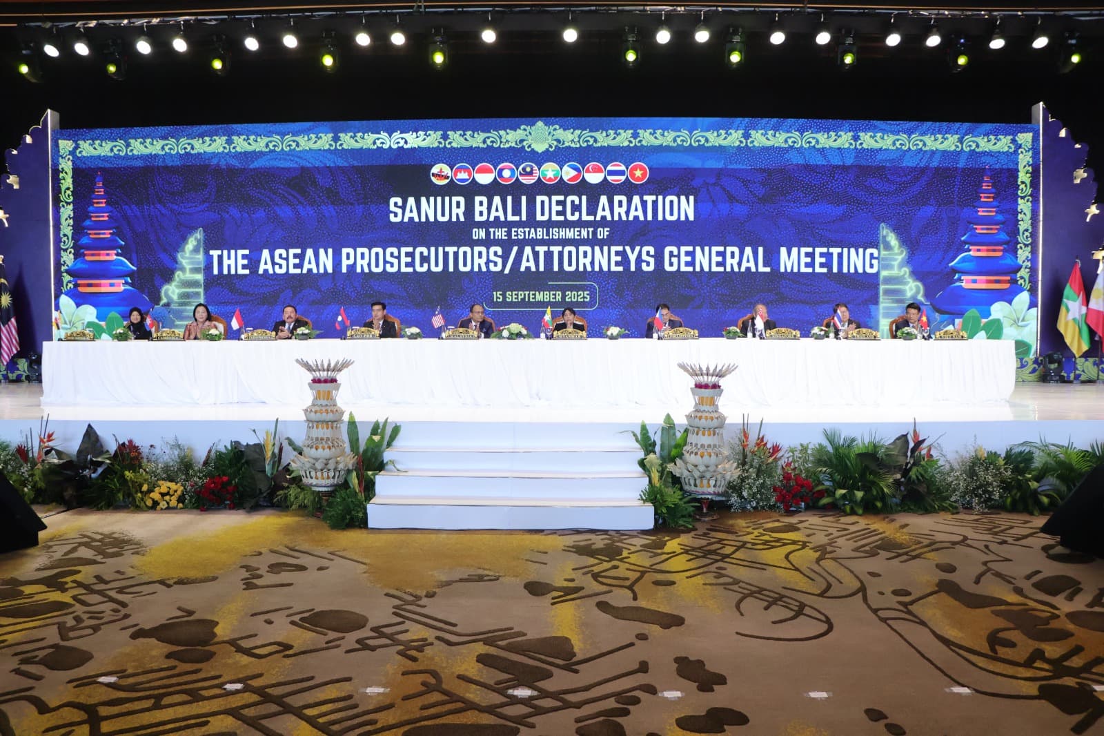 Jaksa Agung ST Burhanuddin di Deklarasi Kejaksaan Seluruh ASEAN di Bali (Foto: Kejaksaan)