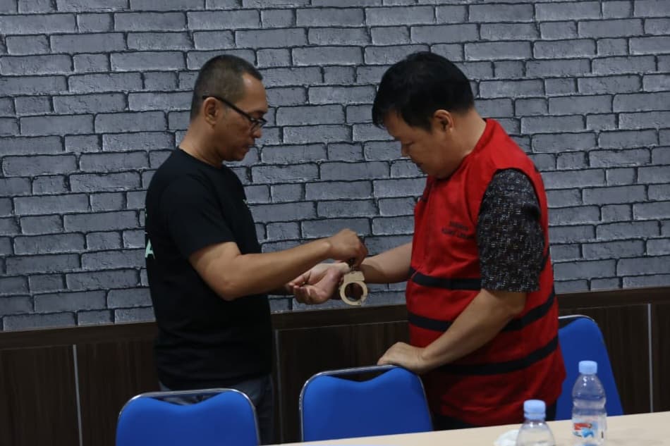 Penangkapan buronan kasus penipuan (Foto: Kejaksaan)