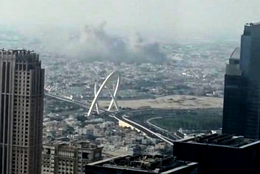Israel Serang Qatar (Foto: AP)