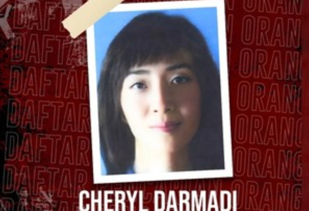 Tersangka Cheryl Darmadi jadi DPO (Foto: Istimewa)