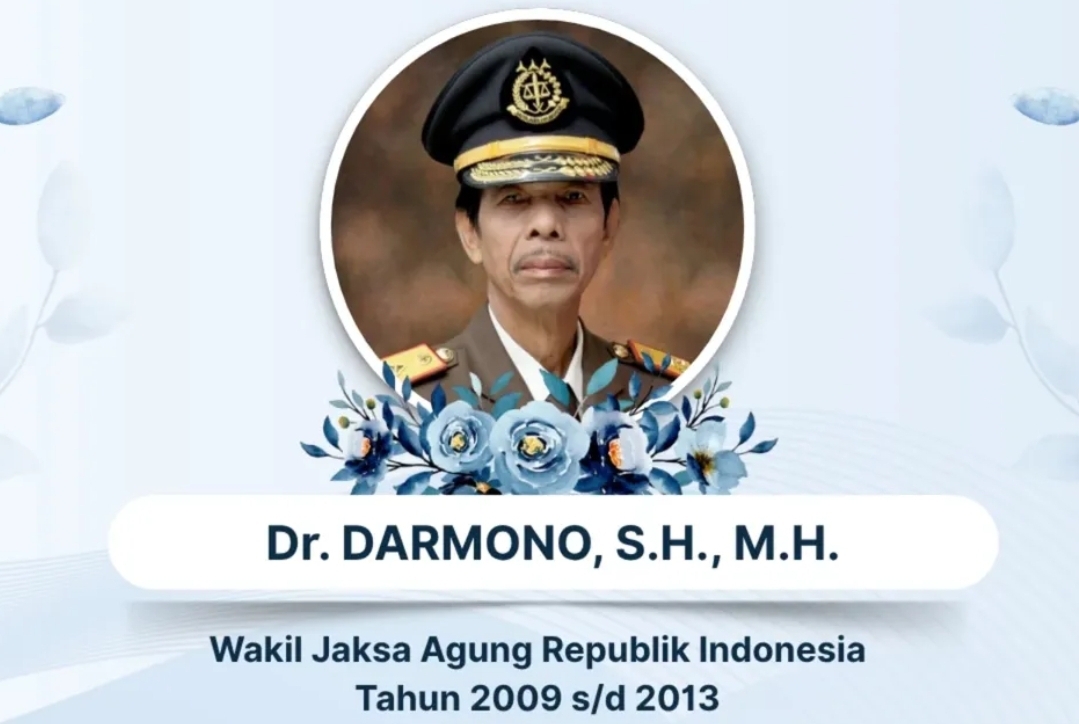 Mantan Wakil Jaksa Agung Darmono tutup usia (Foto: Istimewa)