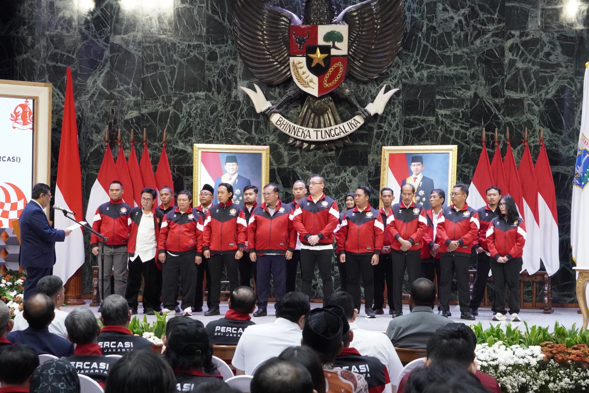 Pelantikan kepengurusan Percasi DKI Jakarta periode 2025–2029 (Foto: Istimewa)