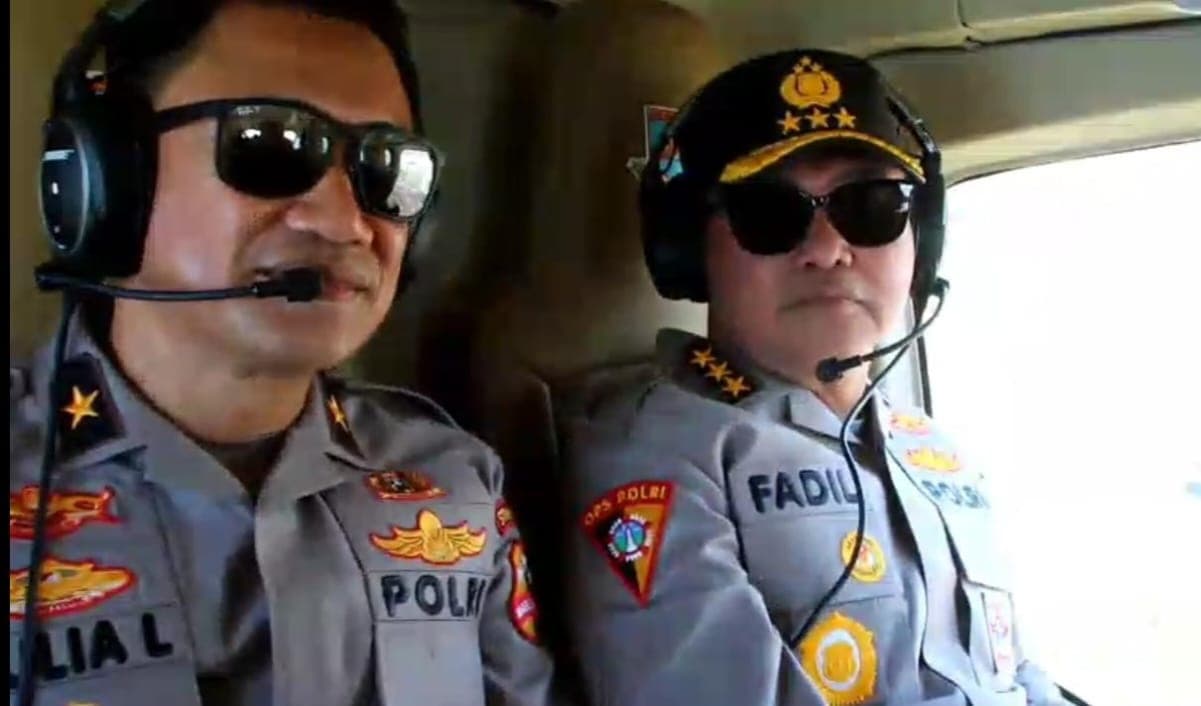 Astamaops Kapolri Pimpin Patroli Udara, Pastikan Pengamanan MotoGP Mandalika 2025