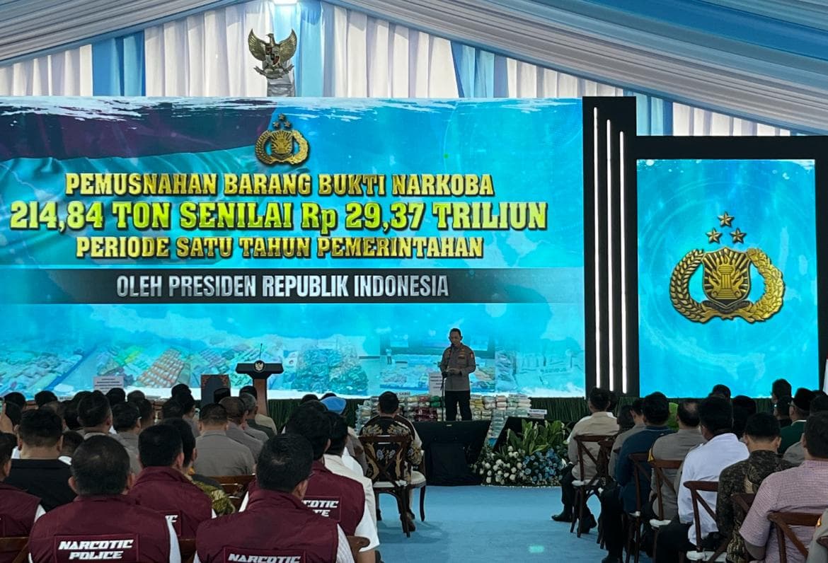 Kapolri Jenderal Listyo Sigit Prabowo di Lapangan Bhayangkara, Mabes Polri, Jakarta Selatan (Foto: Hastina/REQnews)