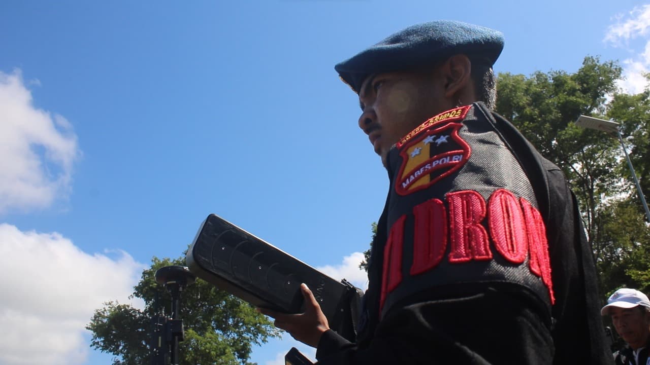 Satgas Drone Mabes Polri (Foto: Porli)