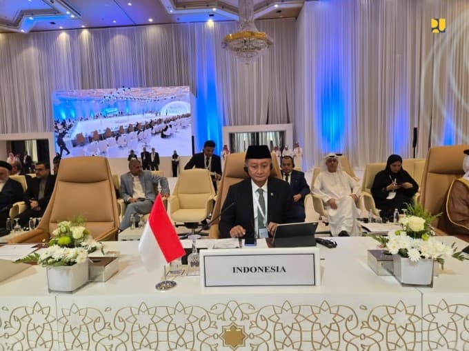 Menteri Pekerjaan Umum (PU) Dody Hanggodo hadiri forum OKI.