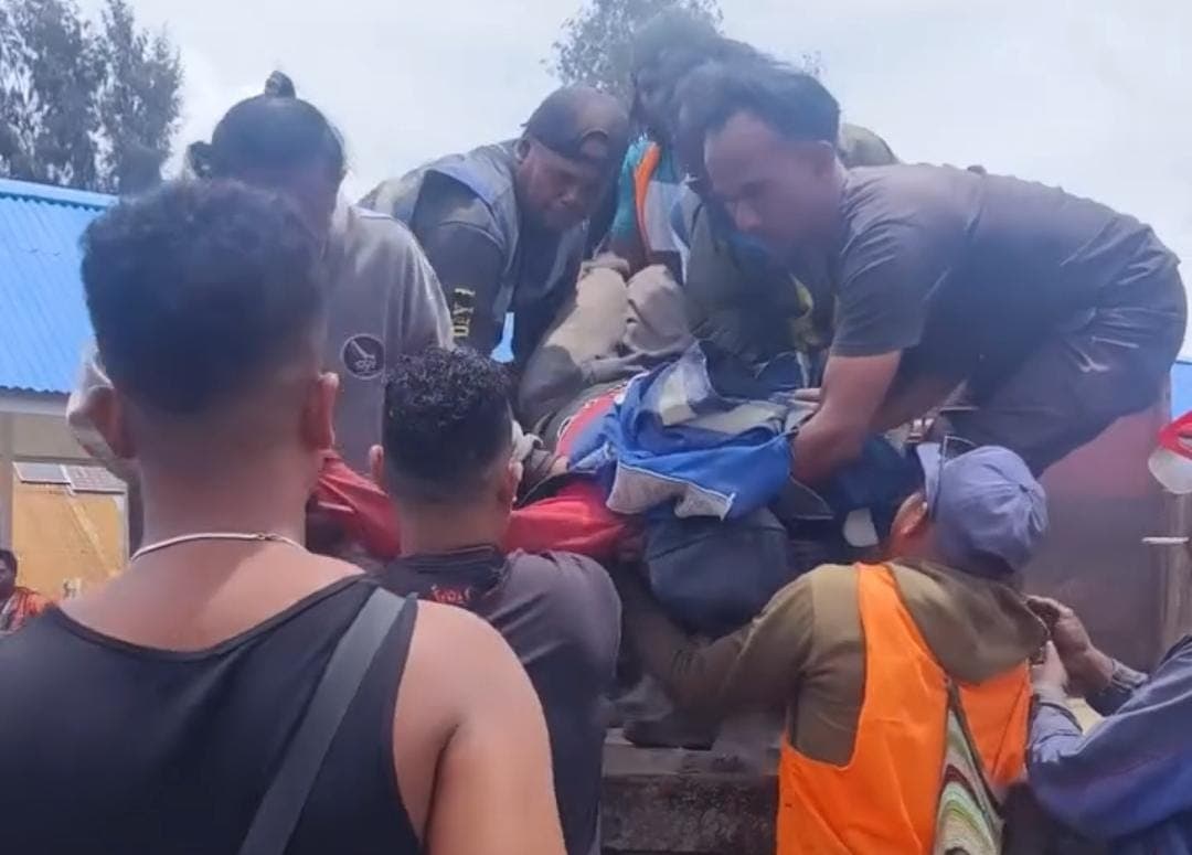 Korban penembakan KKB di Intan Jaya, Papua Tengah (Foto: Polri)