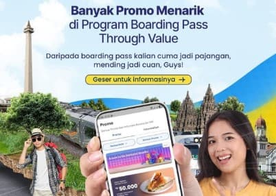 Banyak Promo Menarik dari Boarding Pass Through Value, Bikin Perjalanan Naik Kereta Jadi Makin Cuan!