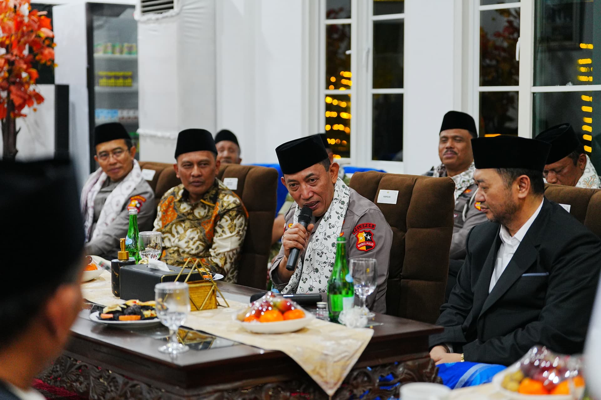 Kapolri Jenderal Listyo Sigit Prabowo di Ponpes An-Nur Malang, Jawa Timur (Foto: Polri)