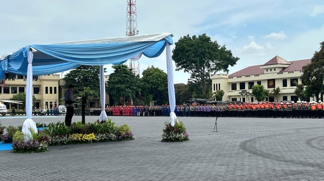 Kapolri Pimpin Apel Tanggap Darurat Bencana, Jamin Perlindungan dan Keselamatan Masyarakat