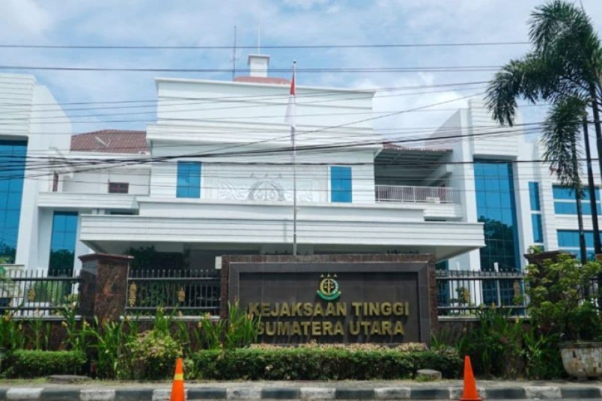 Kantor Kejaksaan Tinggi Sumatera Utara (Foto: Antara)
