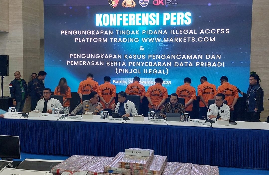 Polri Ungkap Dua Pinjol Ilegal yang Ancam 400 Nasabah, 7 Tersangka Ditangkap!
