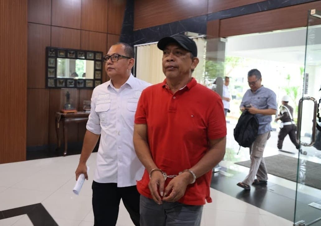 Kejaksaan Tinggi Banten menangkap DPO kasus penipuan di Tegal, Jawa Tengah (Foto: Kejaksaan)