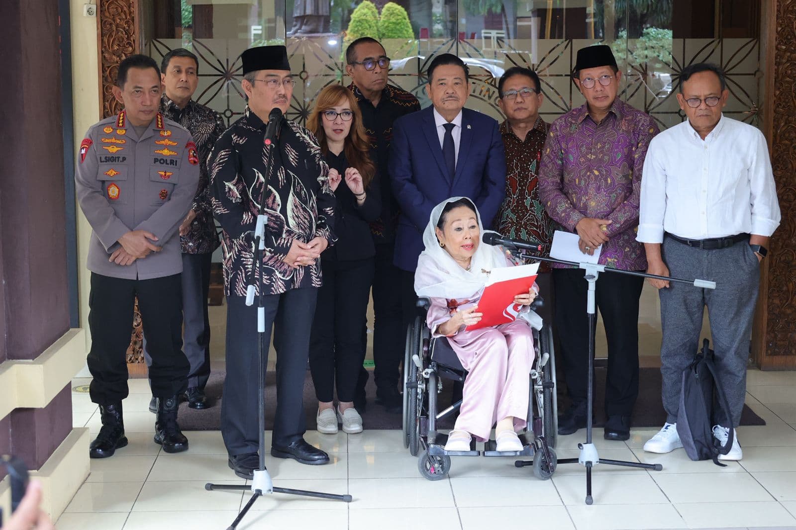 Tim Komisi Percepatan Reformasi Polri menggelar audiensi dengan Gerakan Nurani Bangsa (GNB) (Foto: Polri)