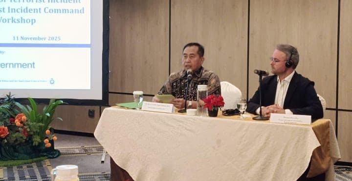 Polri-Pemerintah Inggris Gelar Workshop Peningkatan Kemampuan Tindakan Pertama di TKP