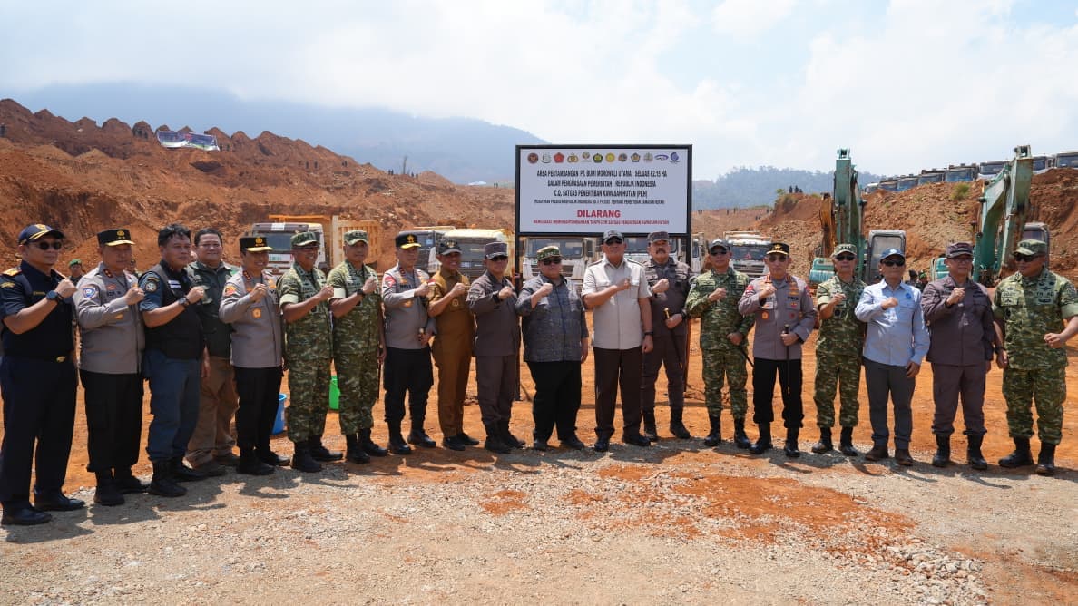 Satgas Penertiban Kawasan Hutan (PKH) (Foto: Kejaksaan)