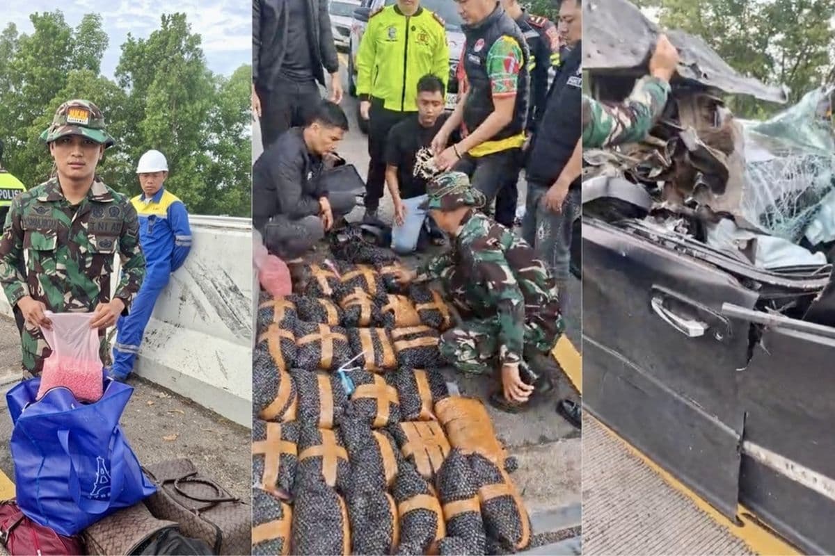 Bareskrim Ambil Alih Penemuan 207.529 Butir Ekstasi dalam Kecelakaan Mobil di Lampung