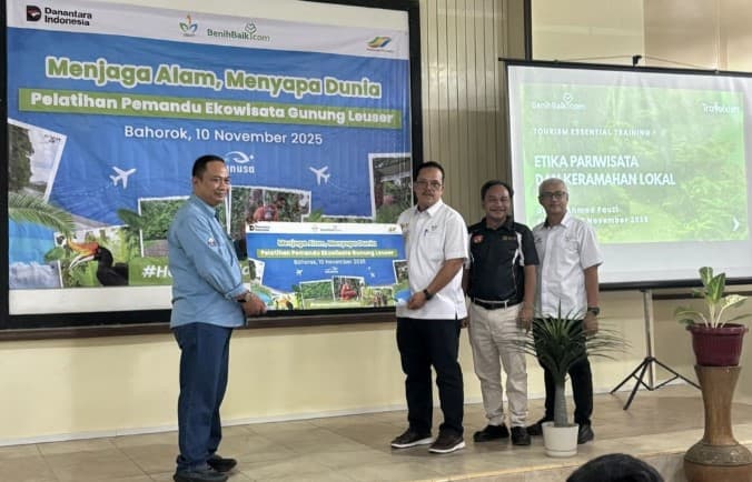 PTPN I Latih Pemandu Wisata Taman Nasional Gunung Leuser sebagai Bagian Program TJSL Holding Perkebunan Nusantara