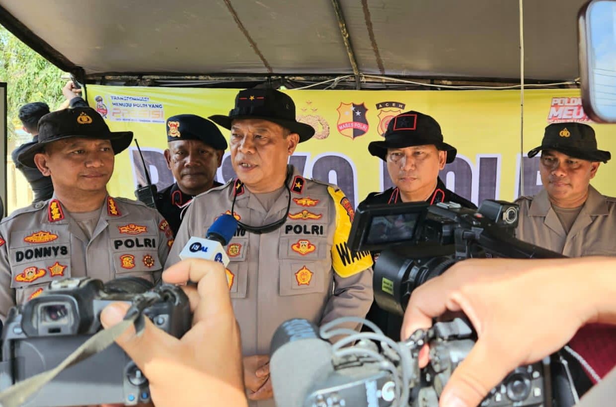 Pelayanan Polres Aceh Tamiang Tetap Berjalan di Posko Tanggap Darurat