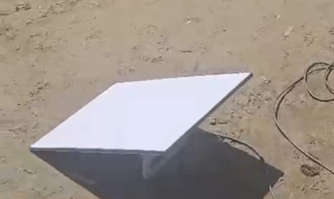 Perangkat Starlink di lokasi bencana Aceh (Foto: Polri)