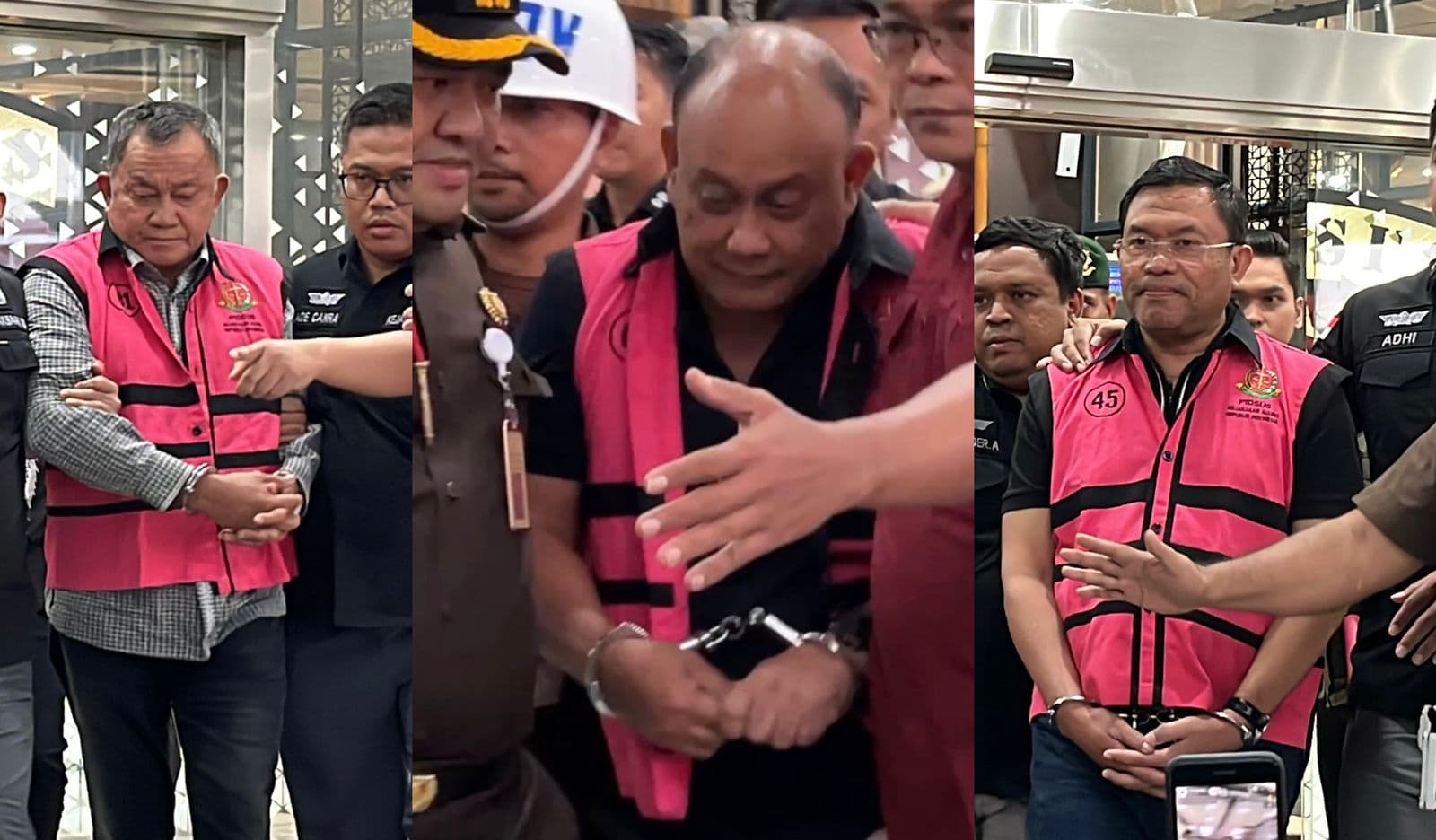 Eks Kepala BGN Dadan Hindayana, Eks Wakil Kepala BGN Mayor Jenderal (Purn) Lodewyk Pusung dan Irjen (Purn) Sony Sonjaya (Foto: Hastina/REQnews)