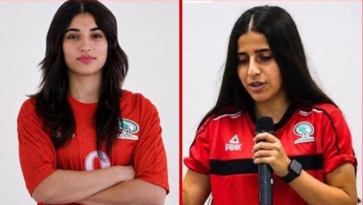 Dua Pemain Timnas Sepakbola Putri Palestina Diculik Israel. (Foto: Istimewa)