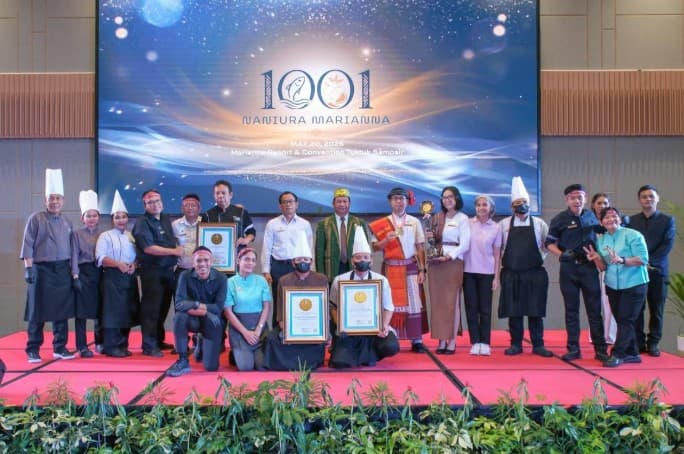 Marianna Resort Tuktuk Samosir Pecahkan Rekor LEPRID Lewat "1001 Naniura", Angkat Kuliner Batak ke Panggung Nasional.