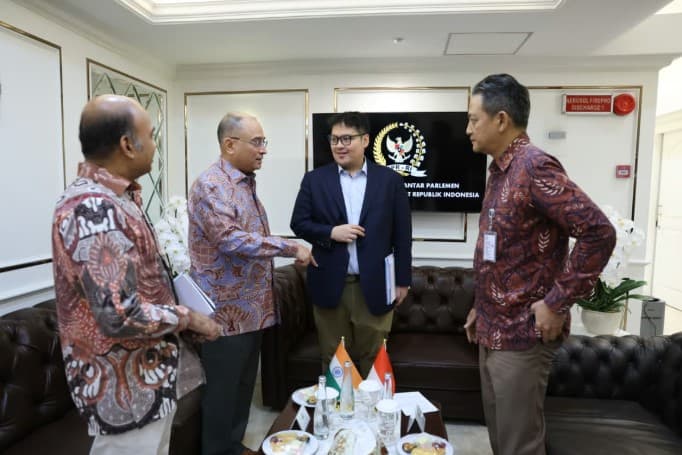 Dubes India Temui DPR, Sampaikan Rencana Kunjungan Narendra Modi ke Indonesia.