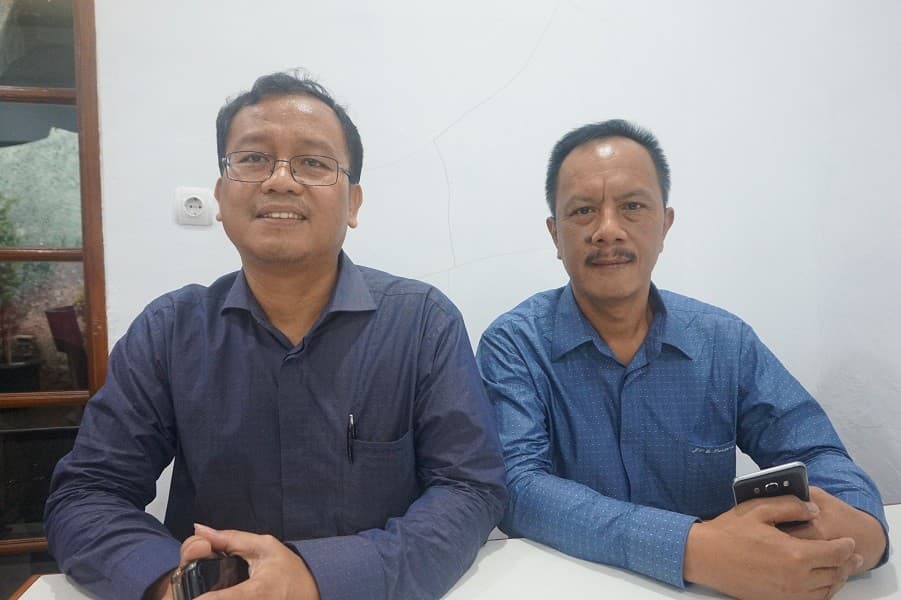 Julianto Pakpahan S.H., dan Hotman Girsang, S.H., Foto: Haikal/REQnews Julianto Pakpahan S.H., dan Hotman Girsang, S.H., Foto: Haikal/REQnews