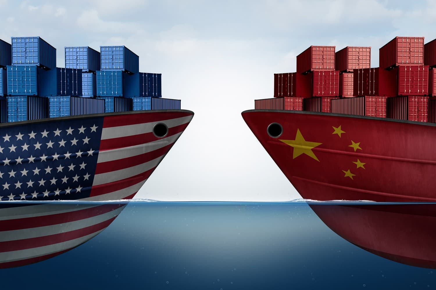 Perang dagang antara Amerika Serikat dan Tiongkok (FOTO: www.orissapost.com) Perang dagang antara Amerika Serikat dan Tiongkok (FOTO: www.orissapost.com)