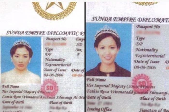 Dua anak Petinggi Sunda Empire (Foto:Istimewa) Dua anak Petinggi Sunda Empire (Foto:Istimewa)
