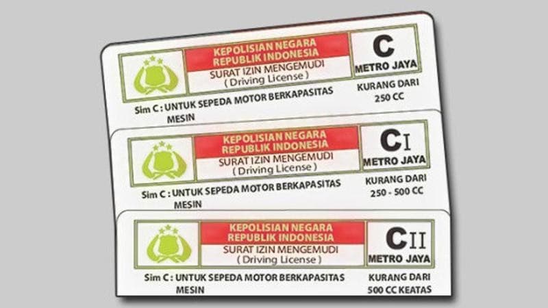 Ilustrasi SIM C (Foto: Istimewa) Ilustrasi SIM C (Foto: Istimewa)