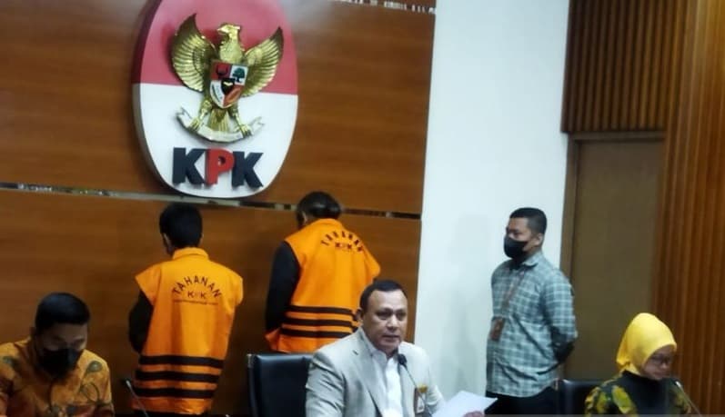 Jumpa pers di Gedung KPK kasus dugaan suap pengurusan perkara di Mahkamah Agung (Foto:Antara) Jumpa pers di Gedung KPK kasus dugaan suap pengurusan perkara di Mahkamah Agung (Foto:Antara)