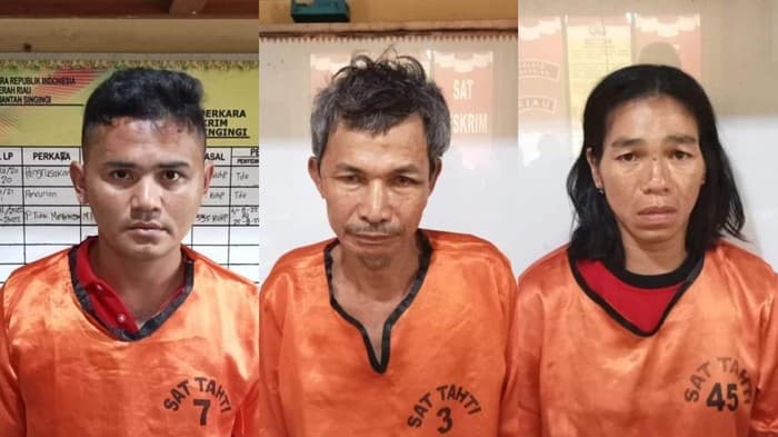 Pelaku Pembunuhan Ibu dan Anak yang Mayatnya Berpelukan di Kuansing Pelaku Pembunuhan Ibu dan Anak yang Mayatnya Berpelukan di Kuansing