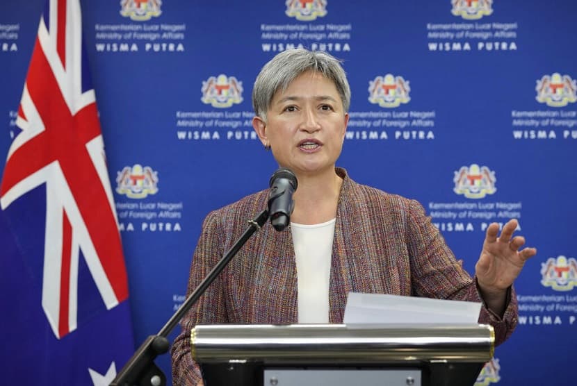 Menteri Luar Negeri Australia Penny Wong (Foto: AP /Vincent Thian) Menteri Luar Negeri Australia Penny Wong (Foto: AP /Vincent Thian)