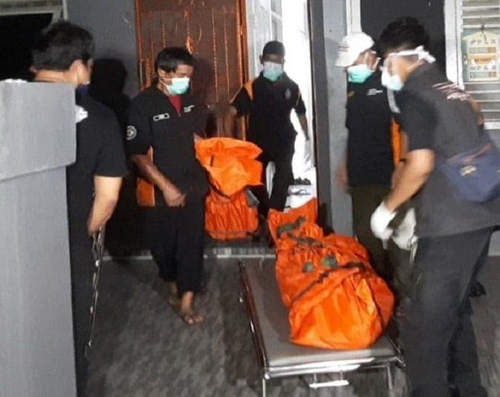 Jenazah sekeluarga yang ditemukan tewas di Kalideres, Jakarta Barat (foto: istimewa) Jenazah sekeluarga yang ditemukan tewas di Kalideres, Jakarta Barat (foto: istimewa)