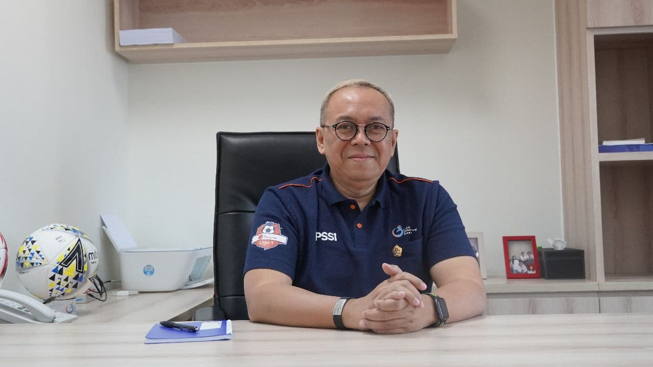 Eks Direktur Utama PT LIB, Akhmad Hadian Lukita (Foto:Muhammad Pratama/Skor.id) Eks Direktur Utama PT LIB, Akhmad Hadian Lukita (Foto:Muhammad Pratama/Skor.id)
