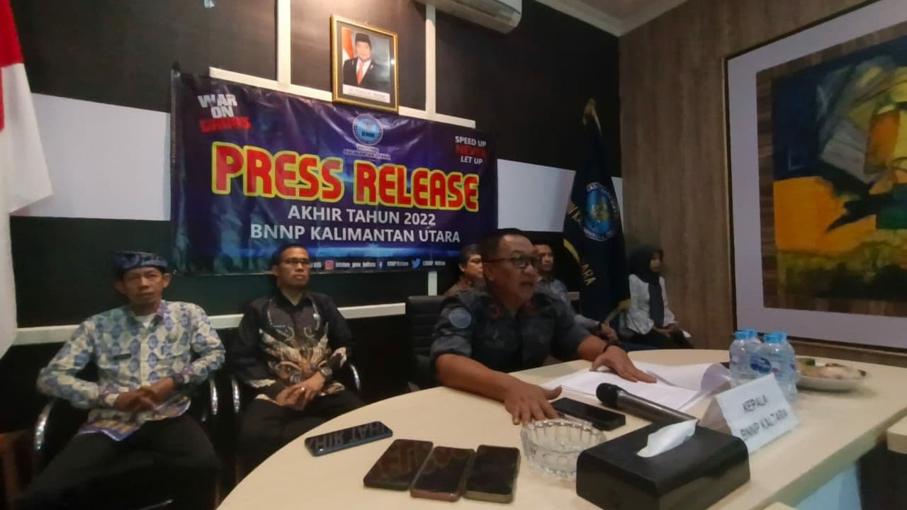 Badan Narkotika Nasional Provinsi Kalimantan Utara (Foto: Istimewa) Badan Narkotika Nasional Provinsi Kalimantan Utara (Foto: Istimewa)