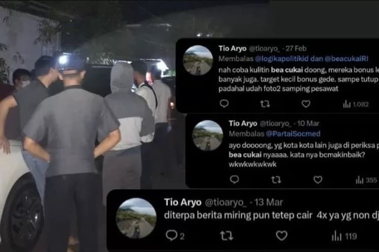Viral oknum pegawai Bea Cukai diduga lakukan doxing hingga nekat satroni rumah netizen. (Foto: Twitter) Viral oknum pegawai Bea Cukai diduga lakukan doxing hingga nekat satroni rumah netizen. (Foto: Twitter)