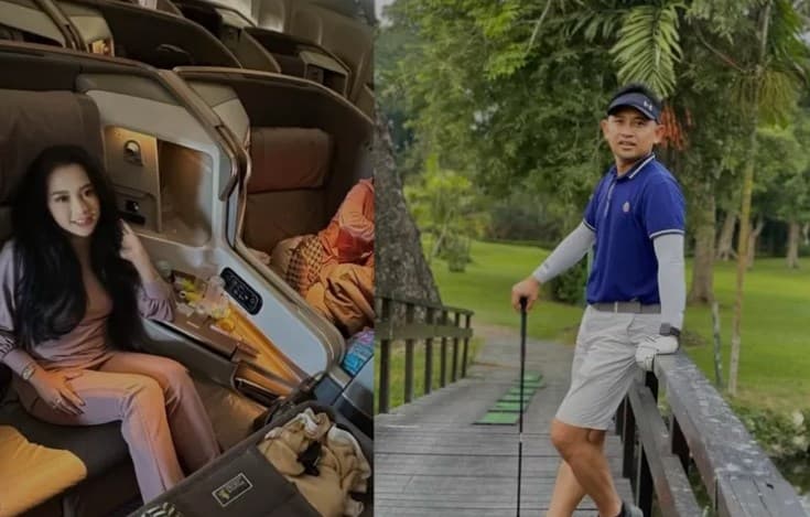 Sudarman Harja Saputra dan istri suka flexing di media sosial. Sudarman Harja Saputra dan istri suka flexing di media sosial.