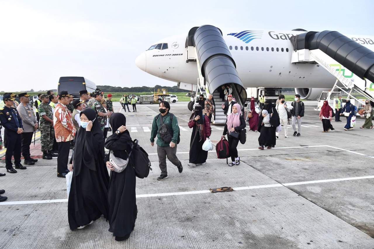 Gelombang Perdana Pemulangan WNI dari Sudan (Foto:Istimewa) Gelombang Perdana Pemulangan WNI dari Sudan (Foto:Istimewa)
