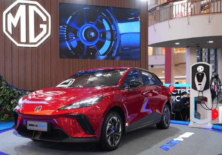 Morris Garages (MG) mengumumkan harga resmi MG4 EV yang sangat dinantikan di Indonesia. Morris Garages (MG) mengumumkan harga resmi MG4 EV yang sangat dinantikan di Indonesia.