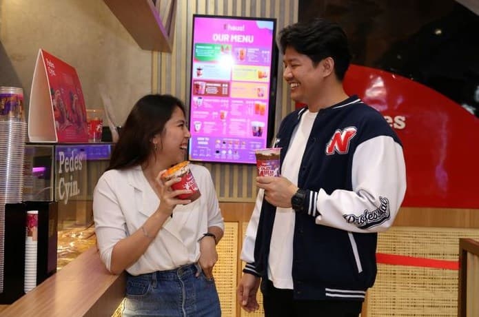 Haus! dan Nestle Indonesia Luncurkan Menu Baru Minuman Kekinian dengan Cokelat KitKat. (Foto: Dok. Haus!) Haus! dan Nestle Indonesia Luncurkan Menu Baru Minuman Kekinian dengan Cokelat KitKat. (Foto: Dok. Haus!)
