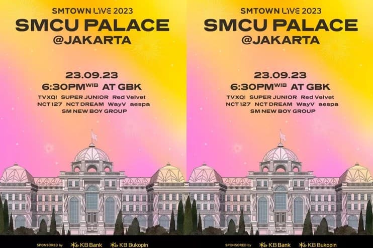 Harga tiket konser SMTOWN Jakarta 2023 sudah dirilis. Harga tiket konser SMTOWN Jakarta 2023 sudah dirilis.