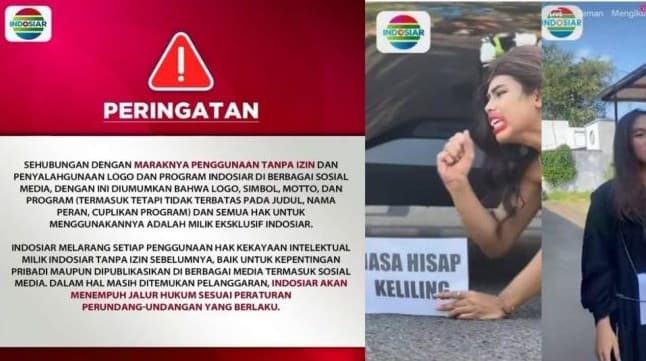 Indosiar ambil langkah tegas usai viralnya video parodi jasa keliling. Indosiar ambil langkah tegas usai viralnya video parodi jasa keliling.