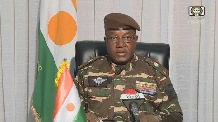 Jenderal Omar Tchiani Deklarasi Jadi Presiden Niger usai Kudeta .(Foto:Istimewa) Jenderal Omar Tchiani Deklarasi Jadi Presiden Niger usai Kudeta .(Foto:Istimewa)