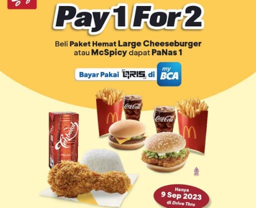 Promo 9.9 dari McDonald's Promo 9.9 dari McDonald's