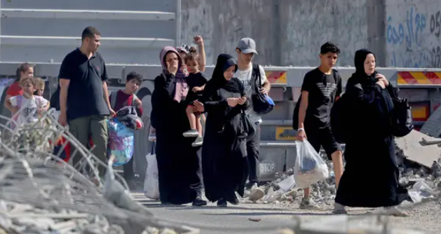 Warga Gaza (Foto:MOHAMMED ABED/AFP) Warga Gaza (Foto:MOHAMMED ABED/AFP)