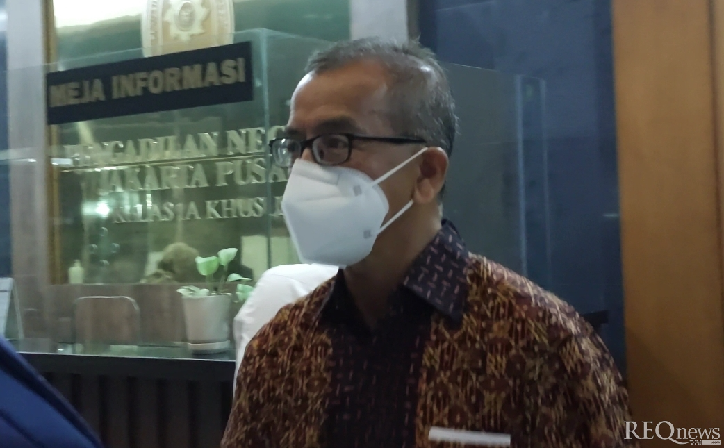 Eks Dirut Garuda Emirsyah Satar di PN Tipikor Jakarta Pusat (Foto: Hastina/REQnews) Eks Dirut Garuda Emirsyah Satar di PN Tipikor Jakarta Pusat (Foto: Hastina/REQnews)