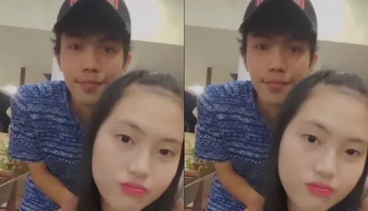 Aldi Sahilatua Nababan dan pacarnya, Angelina Yamazaki Aldi Sahilatua Nababan dan pacarnya, Angelina Yamazaki